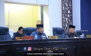 DPRD Kota Sungai Penuh Masa Jabatan 2024-2029 Gelar Rapat Paripurna Perdana