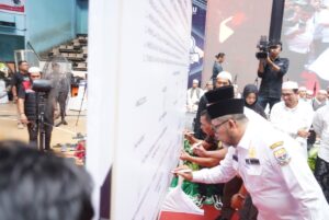 Hadiri Do’a dan Sholawat Deklarasi Kampanye Damai Pilkada 2024, Pjs. Gubernur Sudirman: Sukses Pilkada Ada di Tangan Kita Semua