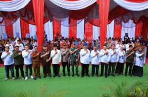 Ketua DPRD Sementara Hadiri Penetapan Nomor Urut Cawako dan Cawawako