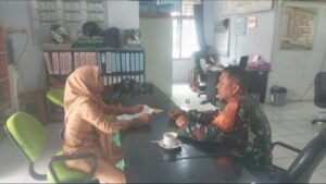 Babinsa Intensifkan Komunikasi untuk Jaga Kondusivitas Wilayah Jelang Pilkada