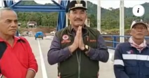 Pj Bupati Kerinci Asraf Tinjau Jembatan Kilok Sago