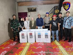 Satgas OMP Siginjai 2024 Dikerahkan Untuk Pengamanan Logistik Pilkada Serentak 2024