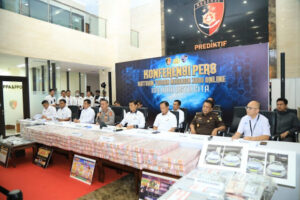 Polri Sita Aset Rp61 Miliar dari Judol Internasional: H5GF777, RGO Casino, dan Agen 138