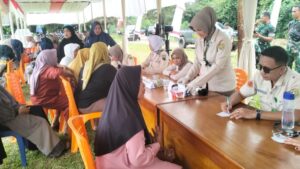 Kodim 0416/Bute Gelar Pengobatan Gratis di Pembukaan TMMD Ke-123