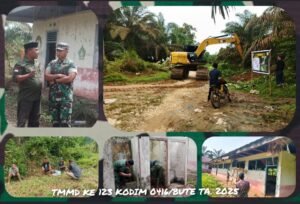 Semangat Baru di Teluk Kuali: TMMD Hadir Membawa Harapan