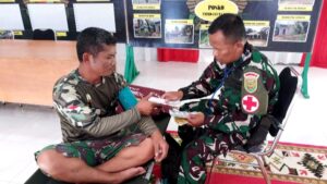 TMMD Ke-123 Kodim 0416/Bute Hadirkan Layanan Kesehatan Gratis untuk Warga Tebo