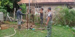 TMMD Ke-123 Kodim 0416/Bute Bangun Sumur Bor untuk Warga Desa Teluk Kuali