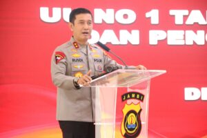 Polda Jambi Gelar Penyuluhan Hukum Divkum Polri Tentang KUHP dan Penggunaan Senjata Api