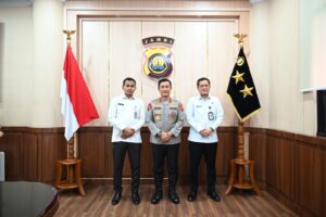 Kapolda Jambi Terima Kunjugan Silaturahmi Kakanwil Imigrasi dan Pemasyarakatan Jambi