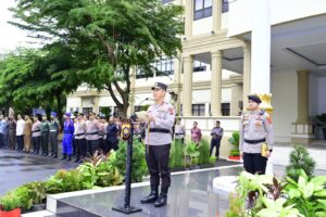 Polda Jambi Gelar Apel Pasukan Konsolidasi OMP Siginjai 2024-2025