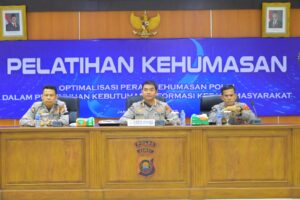Bidhumas Polda Jambi Gelar Pelatihan