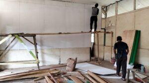 Satgas TMMD ke-123 Kodim 0416/Bute Hidupkan Kembali Madrasah di Desa Teluk Kuali