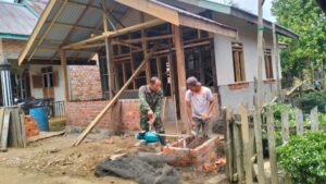 Satgas TMMD Ke-123 Wujudkan Harapan, Air Bersih Kini Mengalir ke Rumah Bapak Hendri