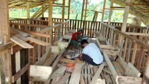 Anwar, Peternak Kambing di Tebo Ulu, Merasakan Manfaat Program TMMD Ke-123