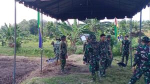 Satgas TMMD Ke-123 Kodim 0416/Bute Siapkan Kunjungan Wasev TNI ke Tebo