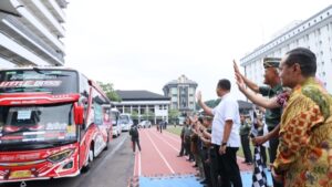 TNI AD Lestarikan Tradisi, Ribuan Pemudik Dilepas dari Mabesad