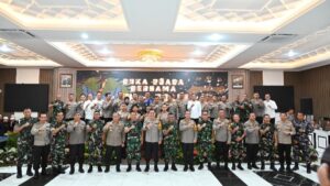 Sinergitas TNI-Polri: Danrem 042/Gapu Hadiri Kenal Pamit Wakapolda Jambi dan Buka Puasa Bersama