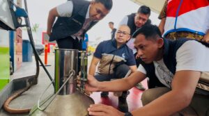 Pastikan Aman Digunakan Masyarakat, Ditreskrimsus Polda Jambi Sidak Sejumlah SPBU