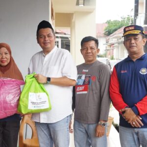 Kemas Faried Alfarelly Sambangi dan Turun Langsung, Lihat Longsornya Rumah Warga di Aur Kenali