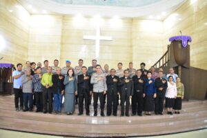 Kunjungan ke Gereja Huria HKBP, Ini Harapan Kapolda Jambi