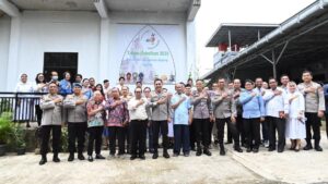 Silaturahmi dengan Tokoh Agama Katolik di Gereja Gregorius, Kapolda Jambi Ajak Jaga Kerukunan Antar Umat Beragama