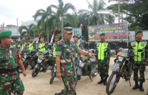 TNI Siap Kawal PSU Pilkada Bungo 2024, Kodim 0416/Bute Gelar Apel Pasukan