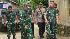 Danrem 042/Gapu Tinjau Langsung Pelaksanaan PSU di Desa Talang Sungai Bungo