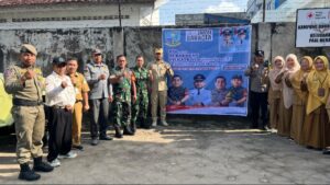 Pilkate di Paal Merah dan Tanjung Raden Berjalan Lancar Berkat Pengawalan Babinsa