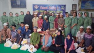 Kodim 0415/Jambi Salurkan Bantuan ke Panti Asuhan Al-Mahri