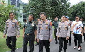 Kapolda Jambi Irjen Pol Krisno Silaturahmi bersama Danrem 042 Gapu