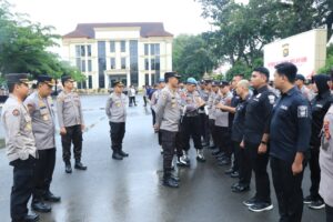 Wakapolda Jambi Pimpin Apel Apel Pagi Konsolidasi Personel Usai Hari Raya Idul Fitri 1446 H