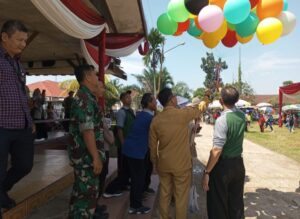 Babinsa Dukung FLS2N dan O2SN Sekernan: TNI Komit Bina Generasi Berkarakter Sejak Dini