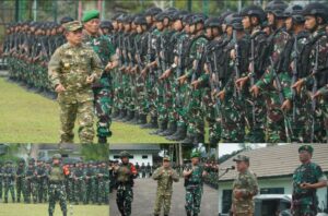 Menjaga Tapal Batas, Gubernur Jambi Lepas Satgas Yonif 142 ke Papua