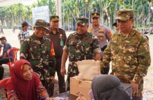 Pelayanan Kesehatan Massal Gratis Warnai TMMD ke-124 di Tanjab Barat