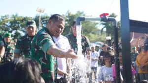 Bukti Kepedulian Atasi Krisis Air, Kasad Resmikan Sumur Bor di Gunung Kidul