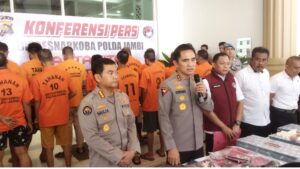 Ditresnarkoba Polda Jambi Tangkap 11 Pengedar dan 3 Pelaku TPPU Hasil Transaksi Narkoba