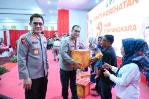 Polda Jambi Peringati HUT Bhayangkara Ke-79 Dengan Berbagai Baksos