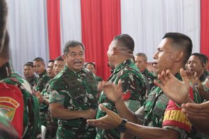 Kunker di Korem 042/Gapu: KASAD tegaskan ke Prajurit harus terlatih, disiplin serta jauhi Judol dan Narkoba