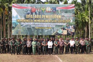 Pangdam II/Swj Tutup TMMD ke-124 Tanjung Jabung Barat