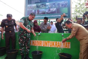 KSAD Jenderal Maruli Resmikan 47 Titik Manunggal Air di Jambi, TNI AD Tegaskan Komitmen Layani Rakyat