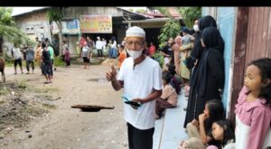 Bahagia, Langgar Mustaqim Salurkan 225 Kupon Daging Idul Adha 1446 H