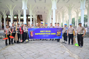 Bakti Religi Polda Jambi Peringati HUT Bhayangkara ke-79