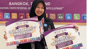 Membanggakan, Siswi SMA Negeri 2 Tebo Raih Prestasi International di International Youth