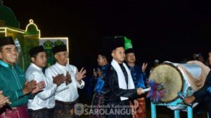 Buka MTQ ke-XIV 2025 Kecamatan Singkut, Wabup Gerry Ingatkan Bahaya Narkoba dan Judol