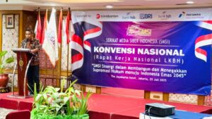 Konvensi Nasional SMSI Pusat, AKBP Natalena Cahyono, Satu-satunya Kapolres se Indonesia Terima Penghargaan