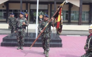 Kombes Pol Muhammad Faishal Aris Ikuti Tradisi Penyambutan saat Tiba di Mako Brimob Polda Jambi