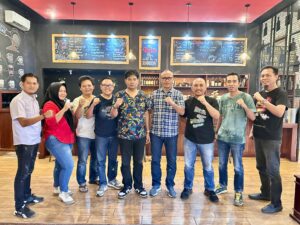 Ketua Koni Provinsi Jambi Kunjungan ke SMSI Jambi