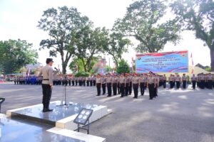 226 Personel dan PNS Polri Polda Jambi Terima Kenaikan Pangkat