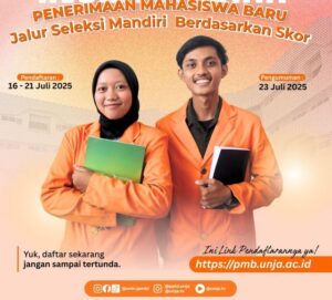 Ingin Kuliah di Unja ? Segera Manfaatkan Pendaftaran Jalur Mandiri