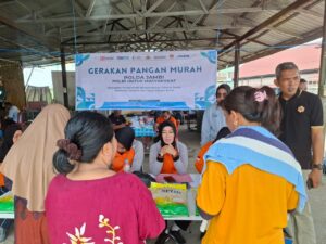 Polda Jambi dan Bulog Gelar Gerakan Pangan Murah di Mako Polairud